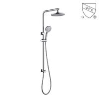 DA310020CP UPC, bộ dụng cụ tắm được chứng nhận CUPC, bộ sen tắm, bộ sen tắm trượt;
