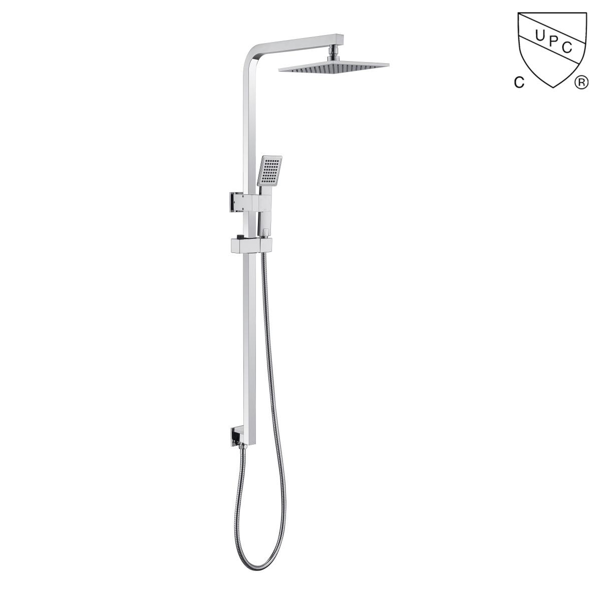DA310022CP UPC, bộ dụng cụ tắm được chứng nhận CUPC, bộ sen tắm, bộ sen tắm trượt;