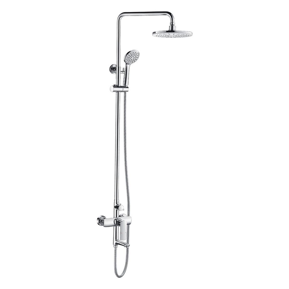 YS34264 Cột sen tắm, cột tắm mưa có vòi và vòi, có thể điều chỉnh độ cao;