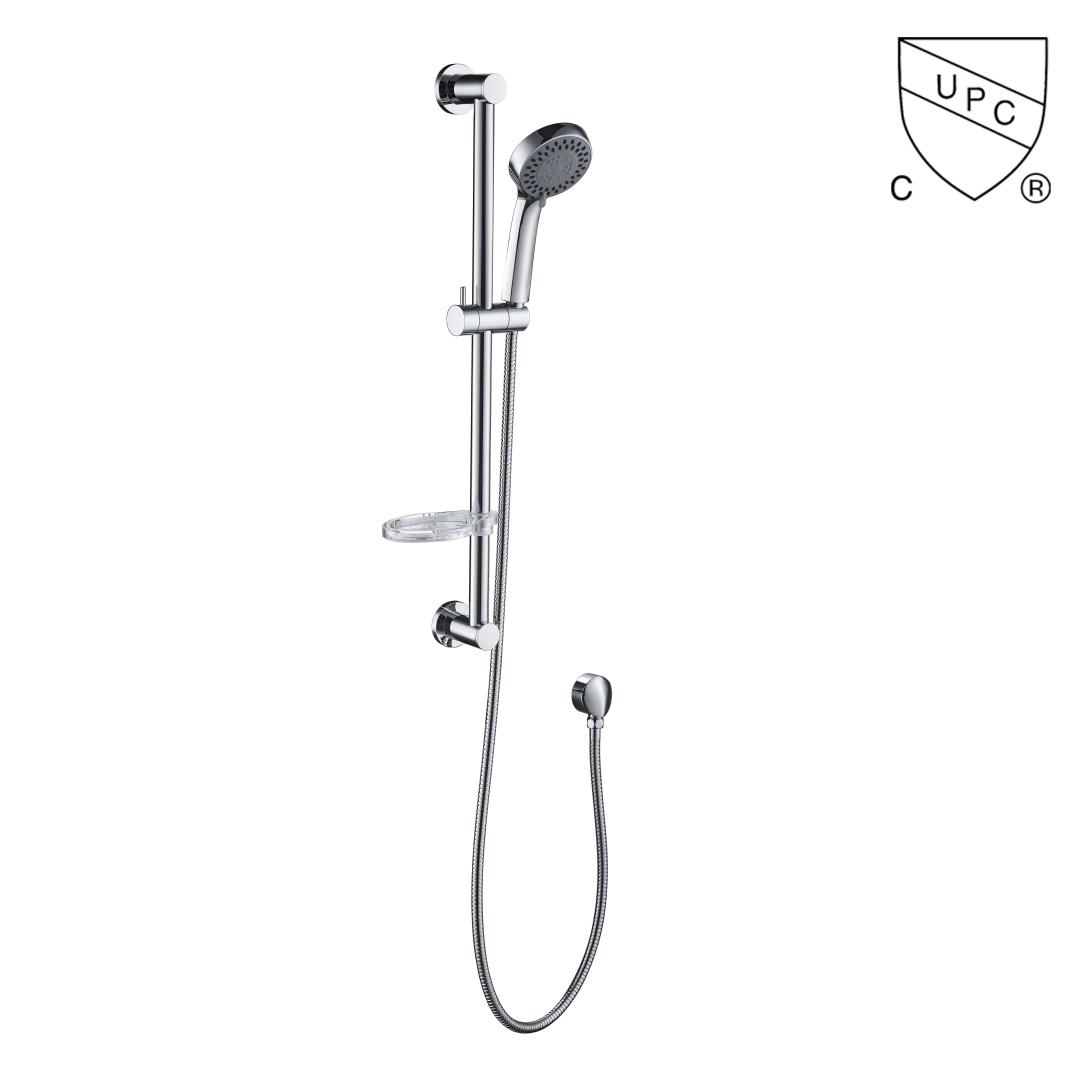 DA310015CP UPC, Bộ dụng cụ tắm vòi sen trượt được chứng nhận CUPC;