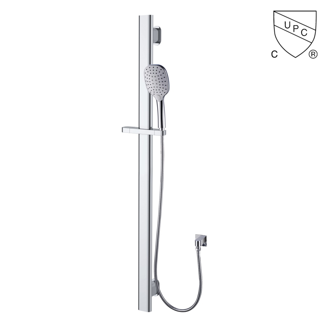 DA310023CP Bộ dụng cụ tắm vòi sen trượt, được chứng nhận UPC, CUPC;