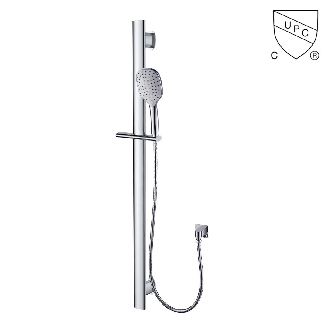 DA310024CP UPC, Bộ dụng cụ tắm vòi sen trượt được chứng nhận CUPC;