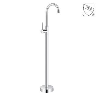 Y0071CP UPC, vòi bồn tắm đứng được chứng nhận CUPC, vòi bồn tắm gắn sàn;