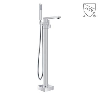 Y0073CP UPC, vòi bồn tắm đứng được chứng nhận CUPC, vòi bồn tắm gắn sàn;