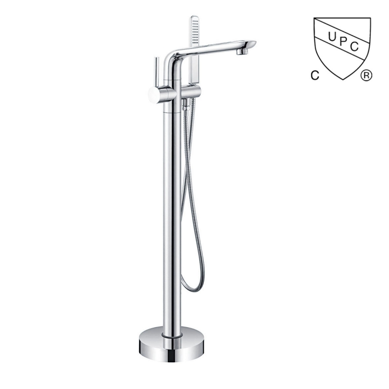 Y0074CP UPC, vòi bồn tắm đứng được chứng nhận CUPC, vòi bồn tắm gắn sàn;