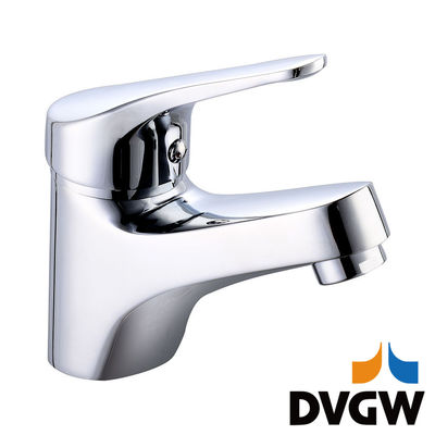 4135-30 DVGW, vòi bằng đồng thau, máy trộn chậu gắn trên sàn nước nóng/lạnh đơn có chứng nhận DVGW