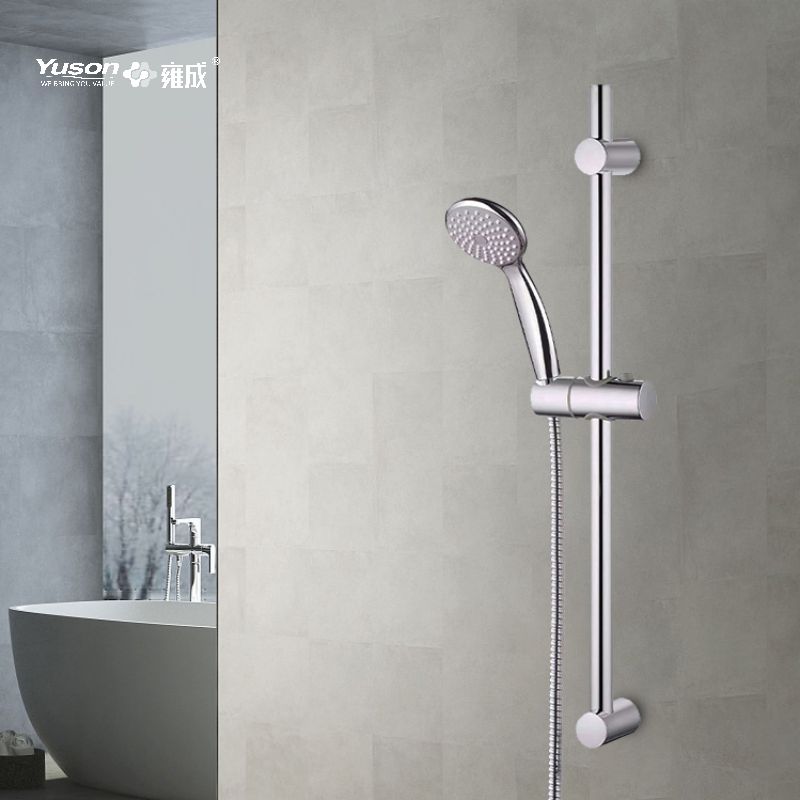 YS33277 ø19mm Bộ sen tắm trượt Thanh trượt SS, Sen tay 1 chức năng cấp sen inox 1,5m