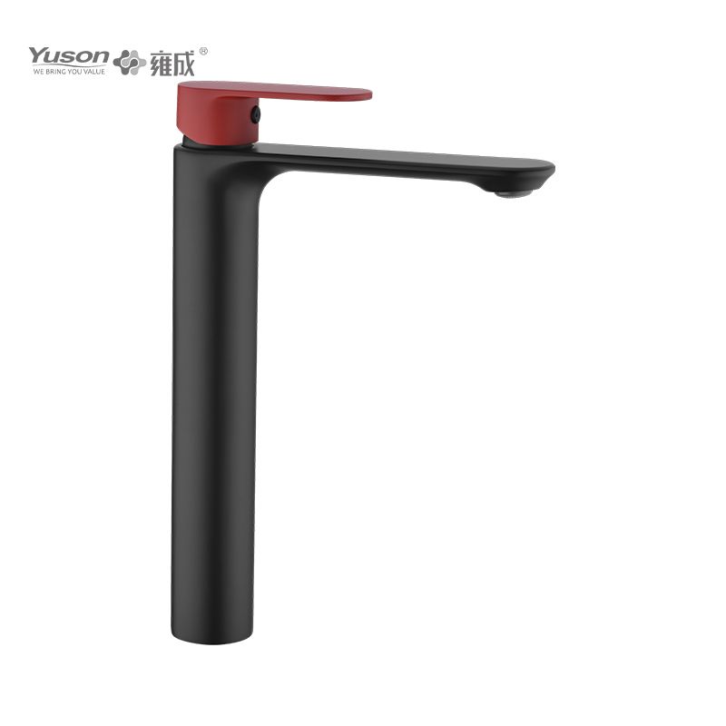 2012-31 Máy trộn nước nóng và lạnh gắn trên boong có kiểu dáng đẹp bằng đồng thau, máy trộn bồn chứa