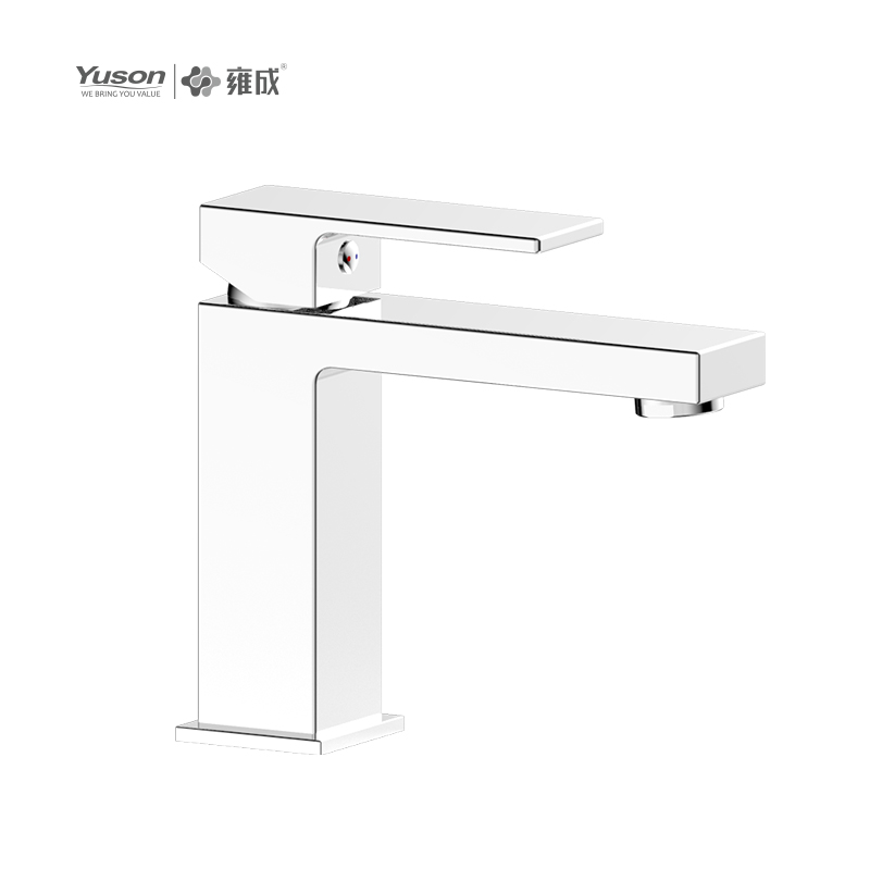 3403-30 Vòi đồng thau Máy trộn chậu nước nóng lạnh gắn trên boong có đòn bẩy đơn