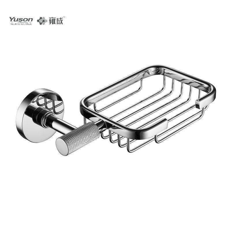 10585B Phụ kiện phòng tắm kiểu dáng đẹp, Giỏ đựng xà phòng, Giá xà phòng bằng kẽm/Đồng thau/SUS, treo tường (Dòng 10500)