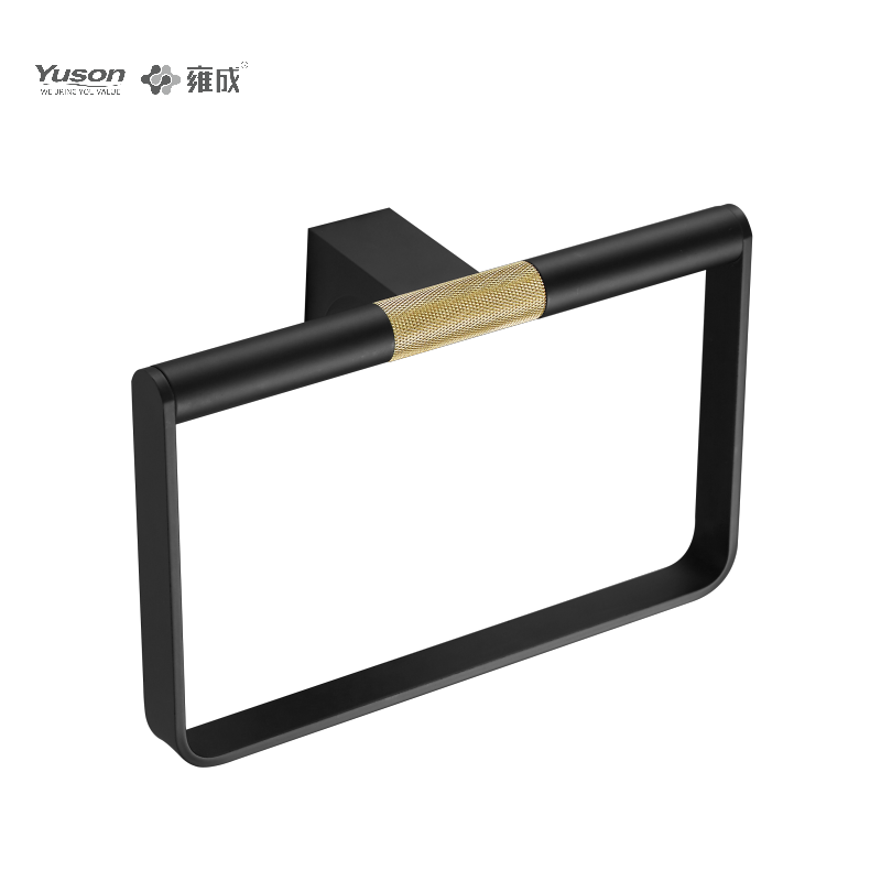12410 Sleek Phụ kiện phòng tắm, Vòng treo khăn, Giá treo khăn, Giá treo khăn bằng kẽm/đồng thau/SUS, treo tường(Series 12400)