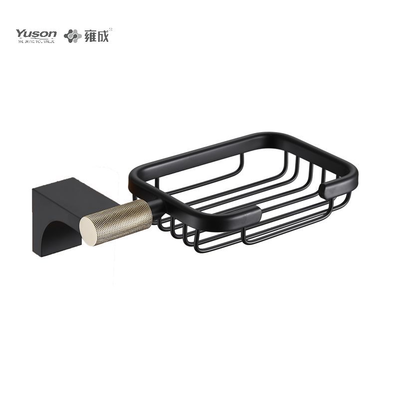 12485B Phụ kiện phòng tắm kiểu dáng đẹp, Giỏ đựng xà phòng, Giá xà phòng bằng kẽm/Đồng thau/SUS, treo tường (Dòng 12400)