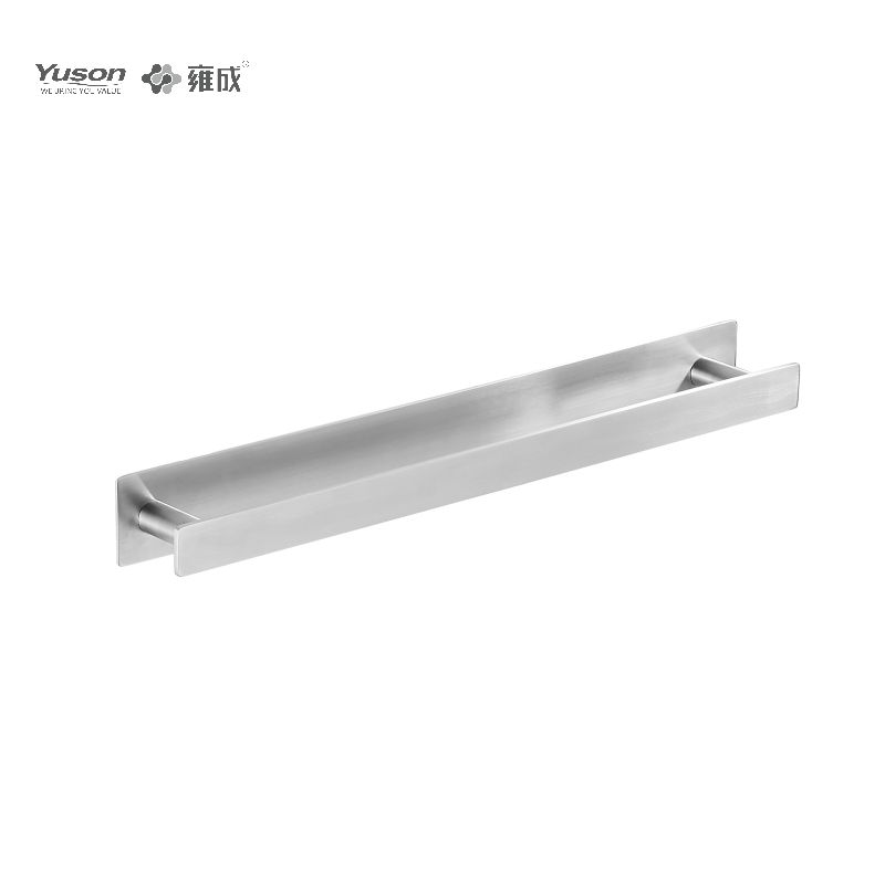 12524B Sleek Phụ kiện phòng tắm, Thanh treo khăn, 24”, Giá treo khăn, Giá treo khăn bằng kẽm/đồng thau/SUS, treo tường (Dòng 12500)