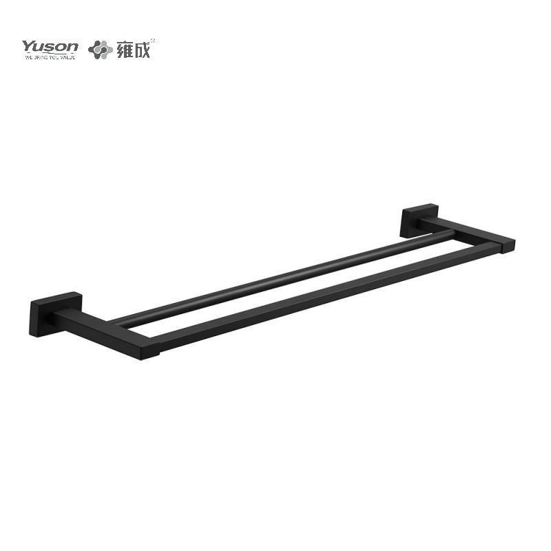 13424D Sleek Phụ kiện phòng tắm, Thanh treo khăn 2 cực, 24”, Giá treo khăn, Giá treo khăn bằng kẽm/đồng thau/SUS, treo tường(Series 13400)