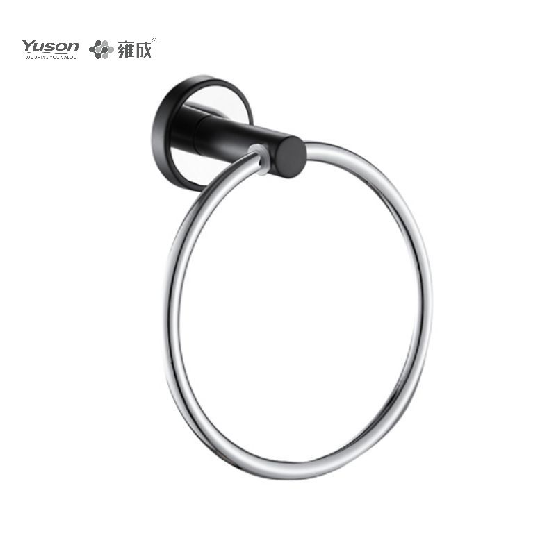 13510 Sleek Phụ kiện phòng tắm, Vòng treo khăn, Giá treo khăn, Giá treo khăn bằng kẽm/đồng thau/SUS, treo tường(Series 13500)