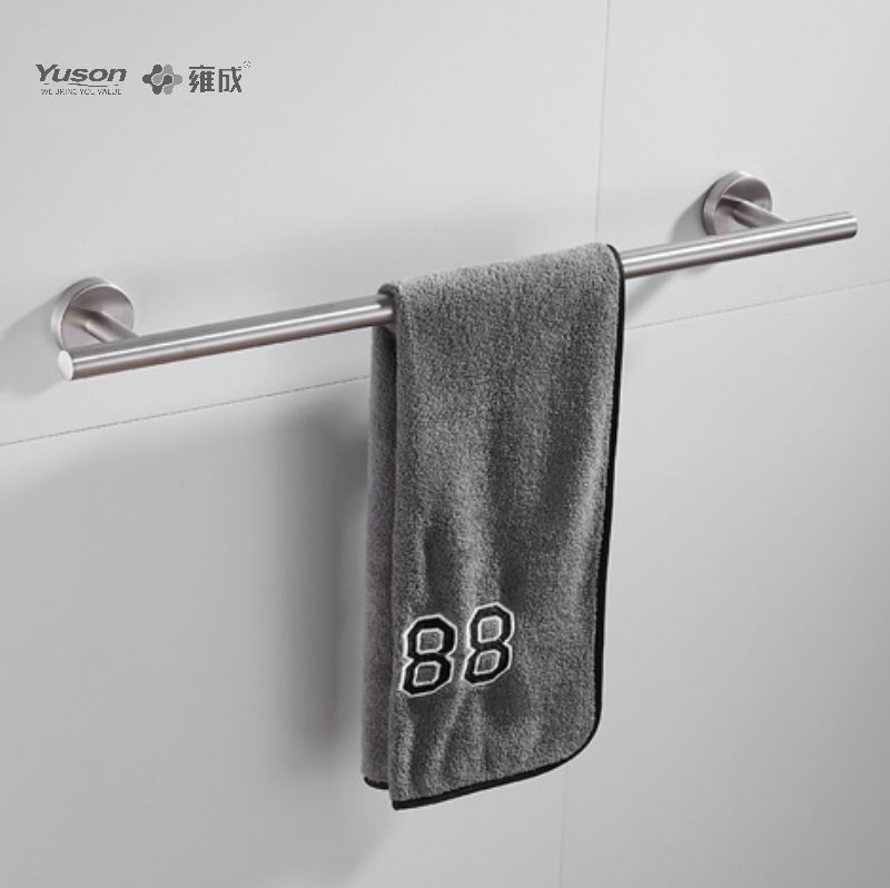 15524 Kiểu dáng đẹp Phụ kiện phòng tắm, Thanh treo khăn, 24”, Giá treo khăn, Giá treo khăn bằng kẽm/đồng thau/SUS, treo tường (Dòng 15500)