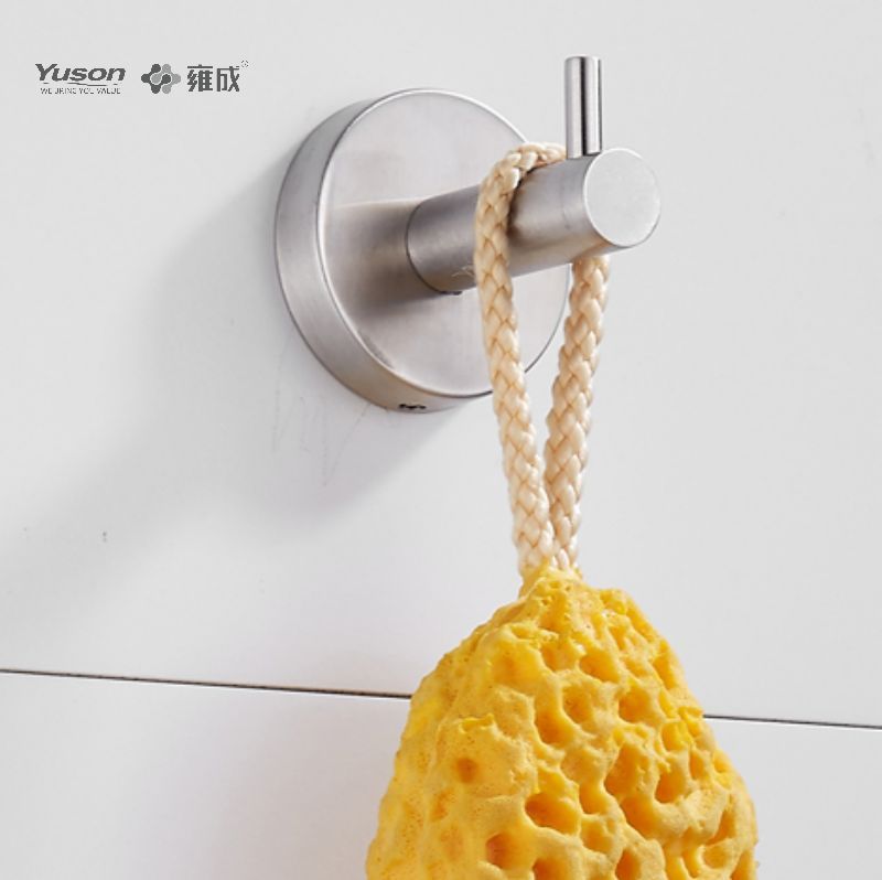 15588 Phụ kiện phòng tắm kiểu dáng đẹp, Móc treo áo choàng, Móc treo áo choàng bằng kẽm/đồng thau/SUS, treo tường(Dòng 15500)