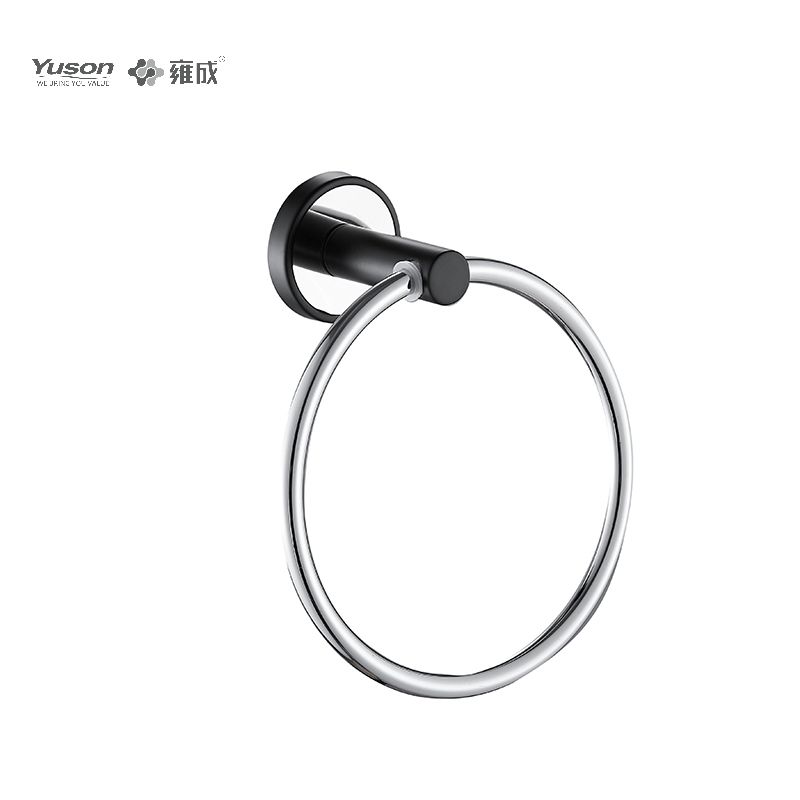 16710 Sleek Phụ kiện phòng tắm, Vòng treo khăn, Giá treo khăn, Giá treo khăn bằng kẽm/đồng thau/SUS, treo tường(Series 16700)