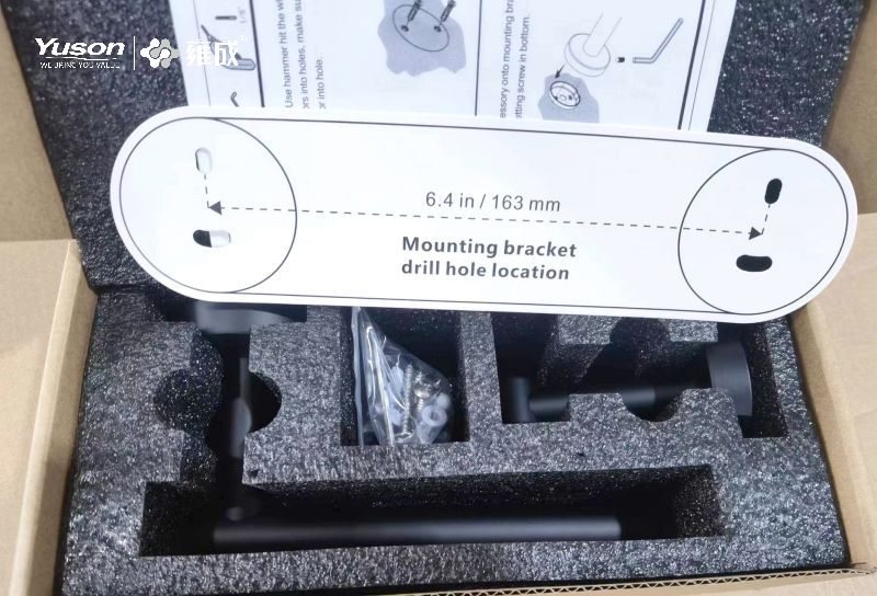 19286P Phụ kiện phòng tắm kiểu dáng đẹp, Giá đựng giấy vệ sinh, Giá cuộn giấy vệ sinh bằng kẽm/đồng thau/SUS, treo tường(Series 19200)
