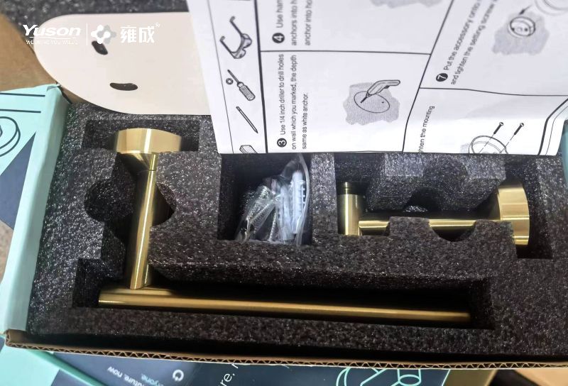 19286P Phụ kiện phòng tắm kiểu dáng đẹp, Giá đựng giấy vệ sinh, Giá cuộn giấy vệ sinh bằng kẽm/đồng thau/SUS, treo tường(Series 19200)