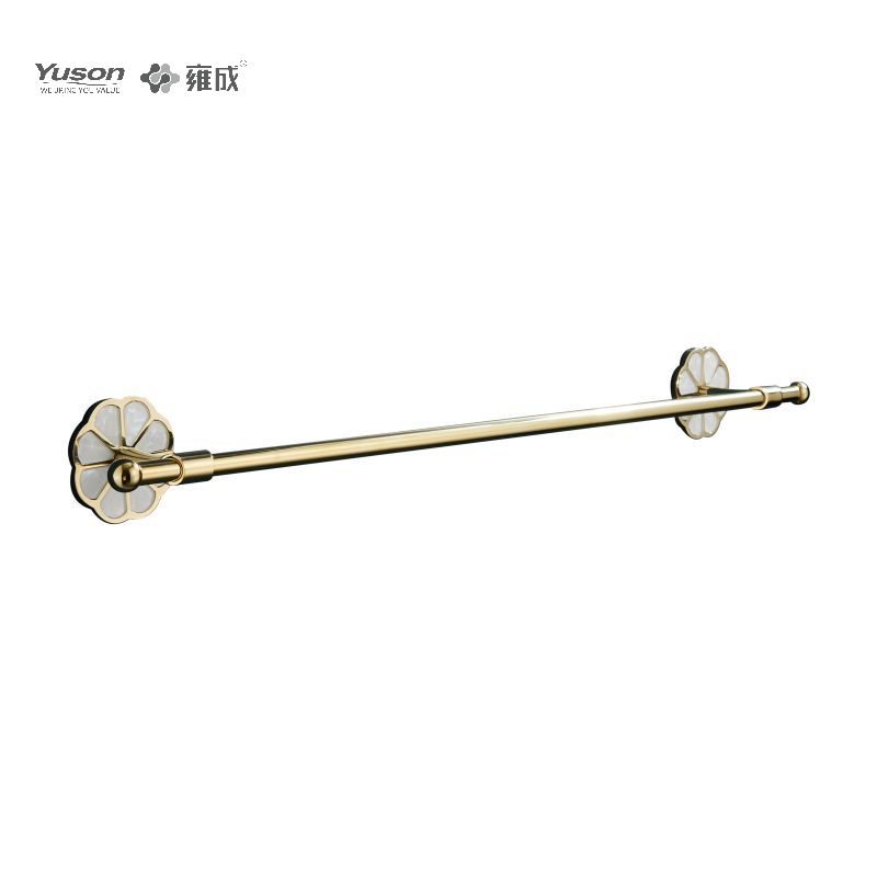 21024 Kiểu dáng đẹp Phụ kiện phòng tắm, Thanh treo khăn, 24”, Giá treo khăn, Giá treo khăn bằng kẽm/đồng thau/SUS, treo tường (Series 21000)