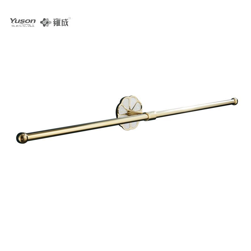 21024D Sleek Phụ kiện phòng tắm, Thanh treo khăn 2 cực, 24”, Giá treo khăn, Giá treo khăn bằng kẽm/đồng thau/SUS, treo tường(Series 21000)