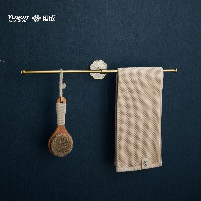 21024D Sleek Phụ kiện phòng tắm, Thanh treo khăn 2 cực, 24”, Giá treo khăn, Giá treo khăn bằng kẽm/đồng thau/SUS, treo tường(Series 21000)
