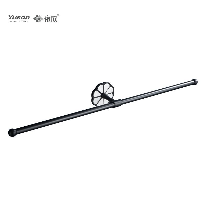 21024D Sleek Phụ kiện phòng tắm, Thanh treo khăn 2 cực, 24”, Giá treo khăn, Giá treo khăn bằng kẽm/đồng thau/SUS, treo tường(Series 21000)