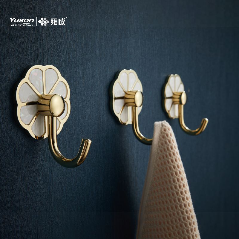 21088 Phụ kiện phòng tắm kiểu dáng đẹp, Móc treo áo choàng, Móc treo áo choàng bằng kẽm/đồng thau/SUS, treo tường(Series 21000)
