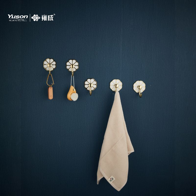 21088 Phụ kiện phòng tắm kiểu dáng đẹp, Móc treo áo choàng, Móc treo áo choàng bằng kẽm/đồng thau/SUS, treo tường(Series 21000)