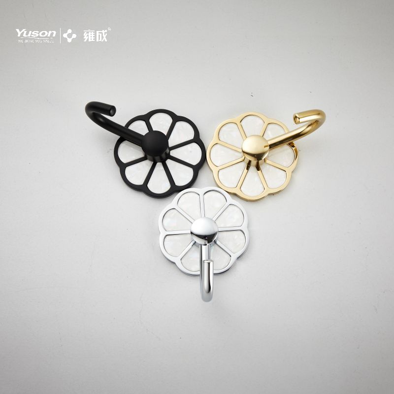 21088 Phụ kiện phòng tắm kiểu dáng đẹp, Móc treo áo choàng, Móc treo áo choàng bằng kẽm/đồng thau/SUS, treo tường(Series 21000)