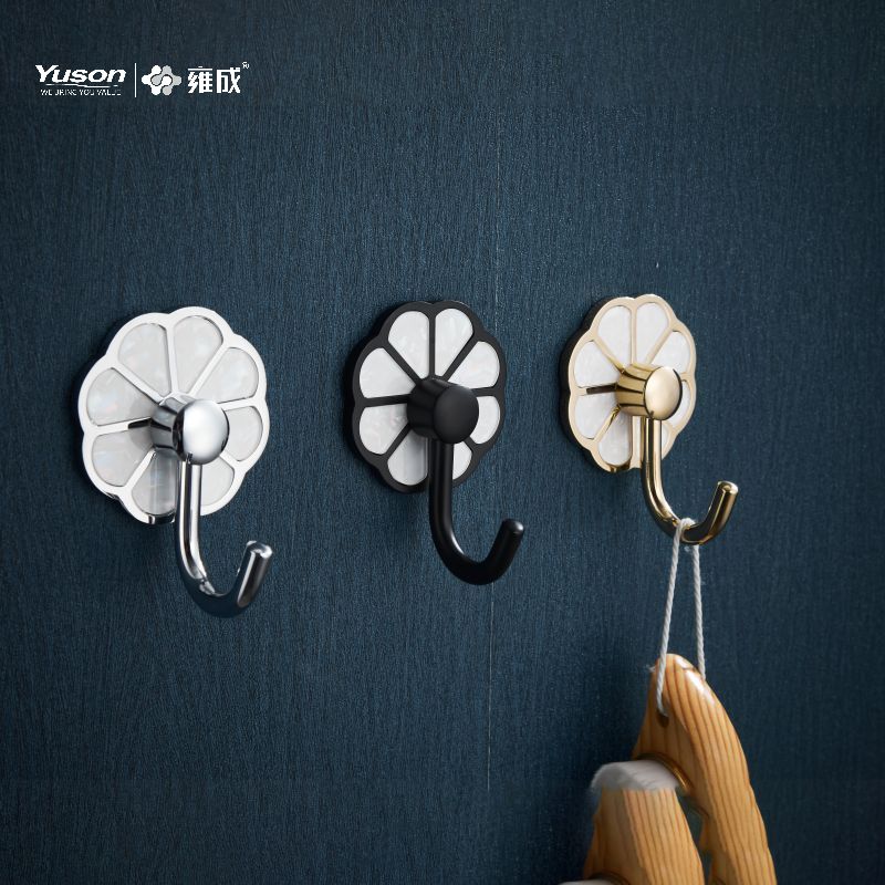 21088 Phụ kiện phòng tắm kiểu dáng đẹp, Móc treo áo choàng, Móc treo áo choàng bằng kẽm/đồng thau/SUS, treo tường(Series 21000)