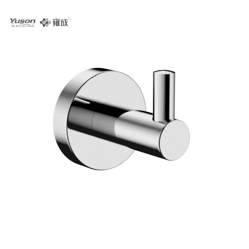 26288 Phụ kiện phòng tắm kiểu dáng đẹp, Móc treo áo choàng, Móc treo áo choàng bằng kẽm/Đồng thau/SUS, treo tường (Dòng 26200)