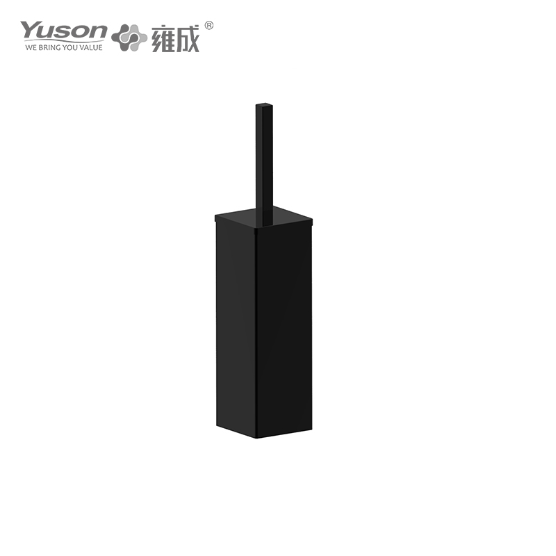 27190C Phụ kiện phòng tắm kiểu dáng đẹp, Bàn chải bồn cầu có cốc thủy tinh mờ/cường lực, Bàn chải bồn cầu kẽm/đồng thau/SUS, treo tường (Dòng 27100)