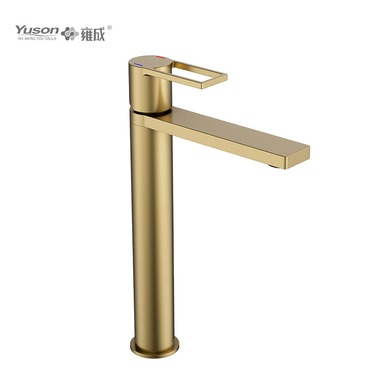 2065-31 Vòi bằng đồng thau Cần gạt đơn Máy trộn lưu vực nước nóng và lạnh gắn trên boong