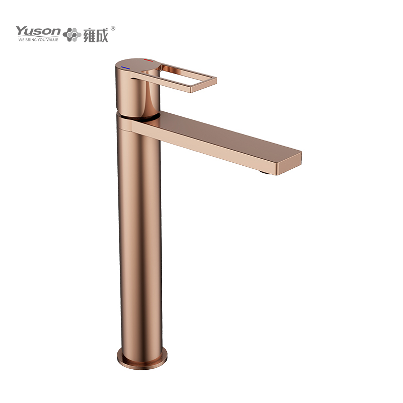 2065-31 Vòi bằng đồng thau Cần gạt đơn Máy trộn lưu vực nước nóng và lạnh gắn trên boong