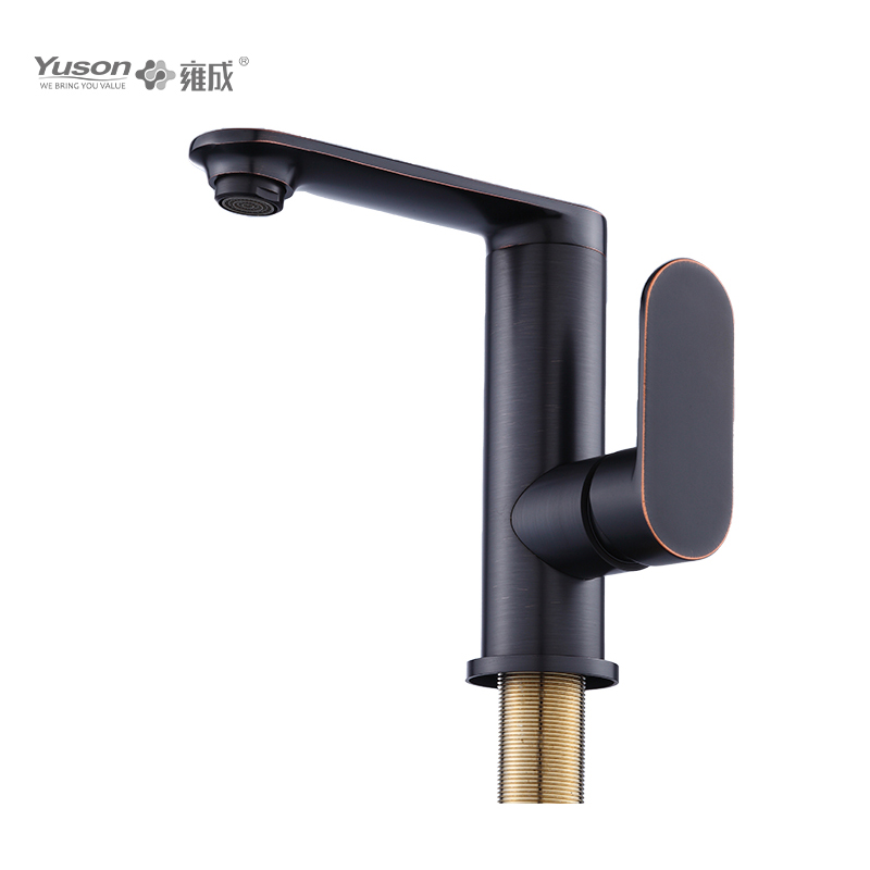 2012-32 Máy trộn nước nóng và lạnh gắn trên boong có kiểu dáng đẹp bằng đồng thau, máy trộn bồn chứa